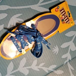 SALE! M&M Blue Shoelaces